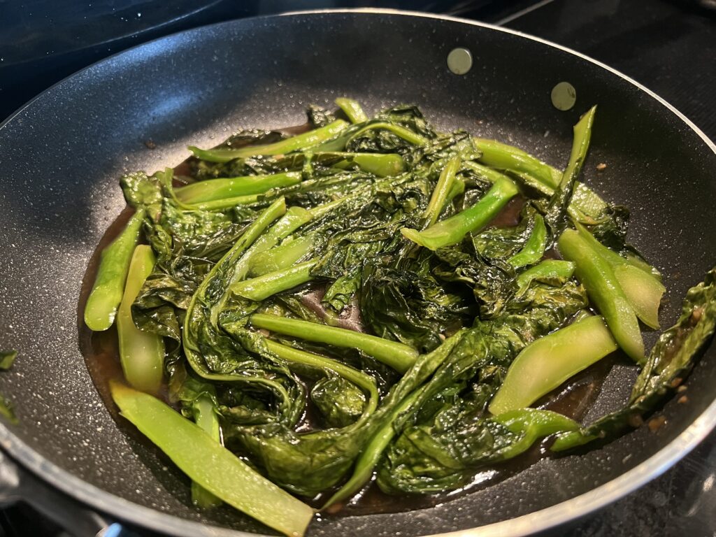 Chinese Broccoli in Oyster Sauce